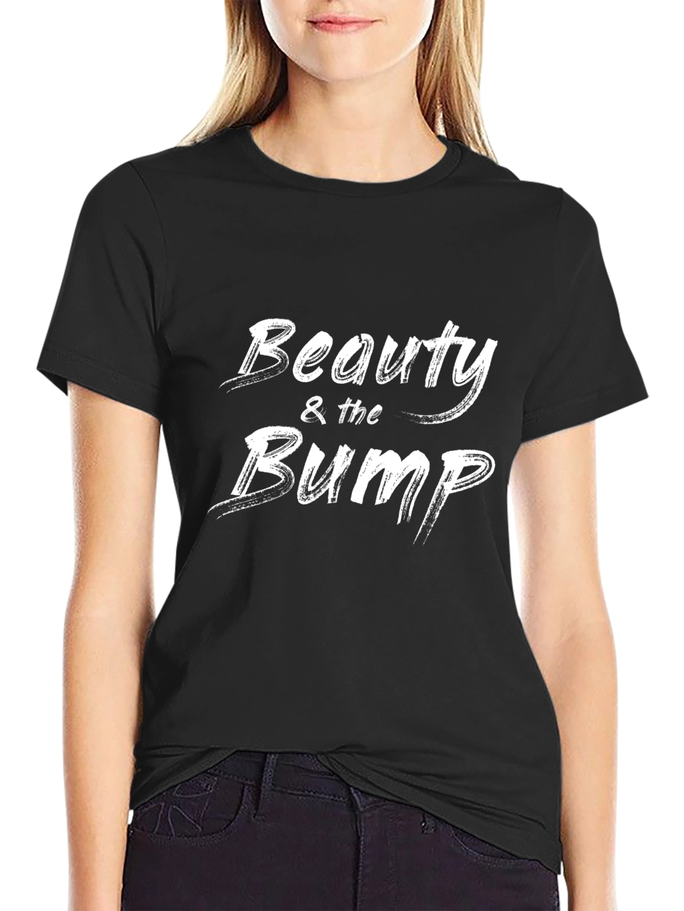 Beauty and the Bump Graphic T-Shirt