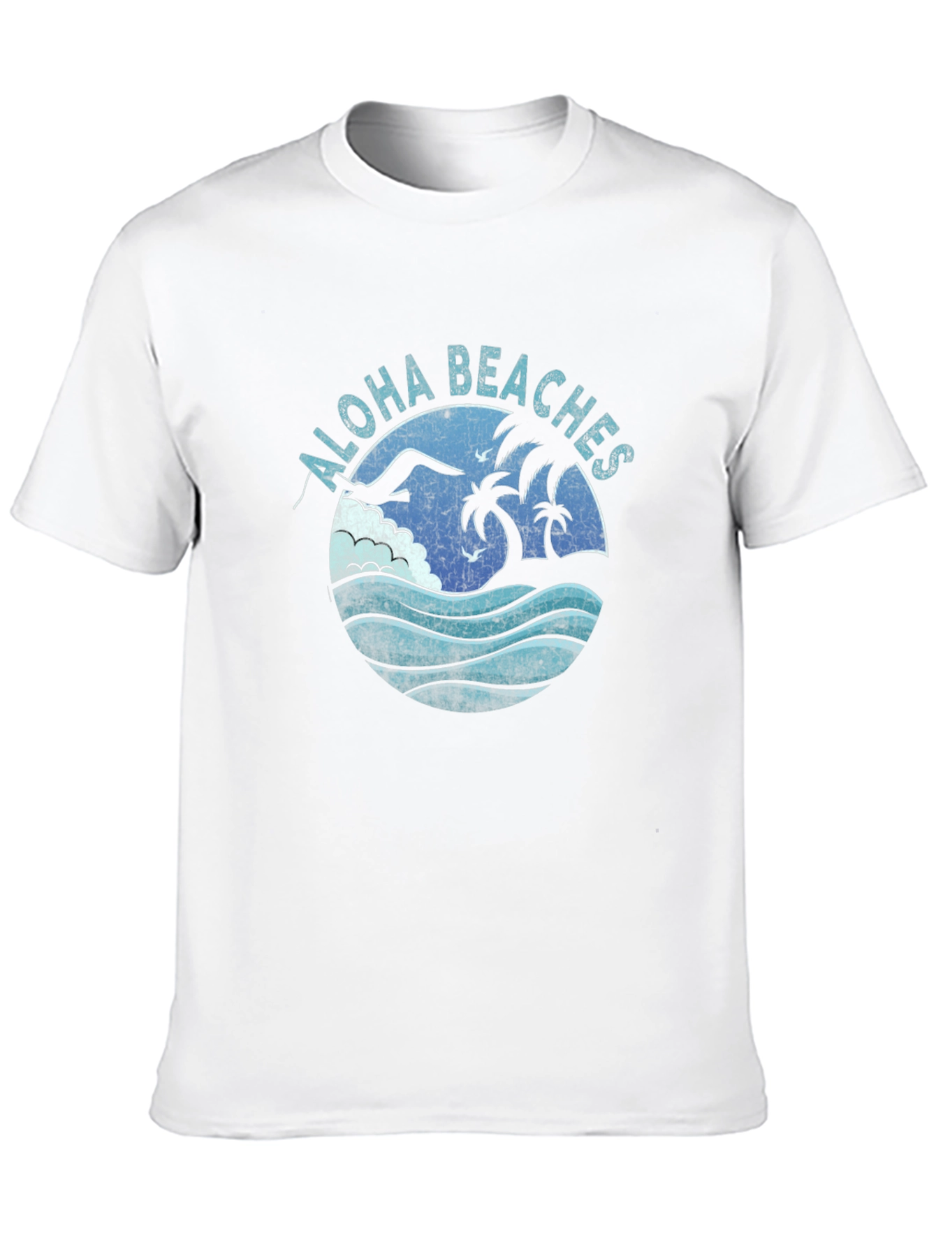 Aloha Beaches Graphic Tee - Black