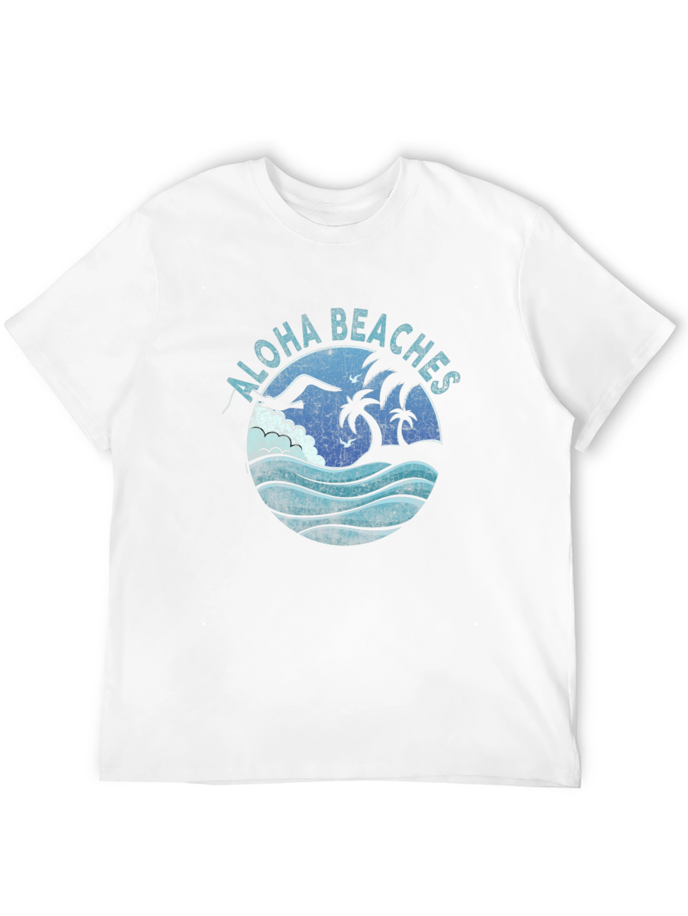 Aloha Beaches Graphic Tee - Black