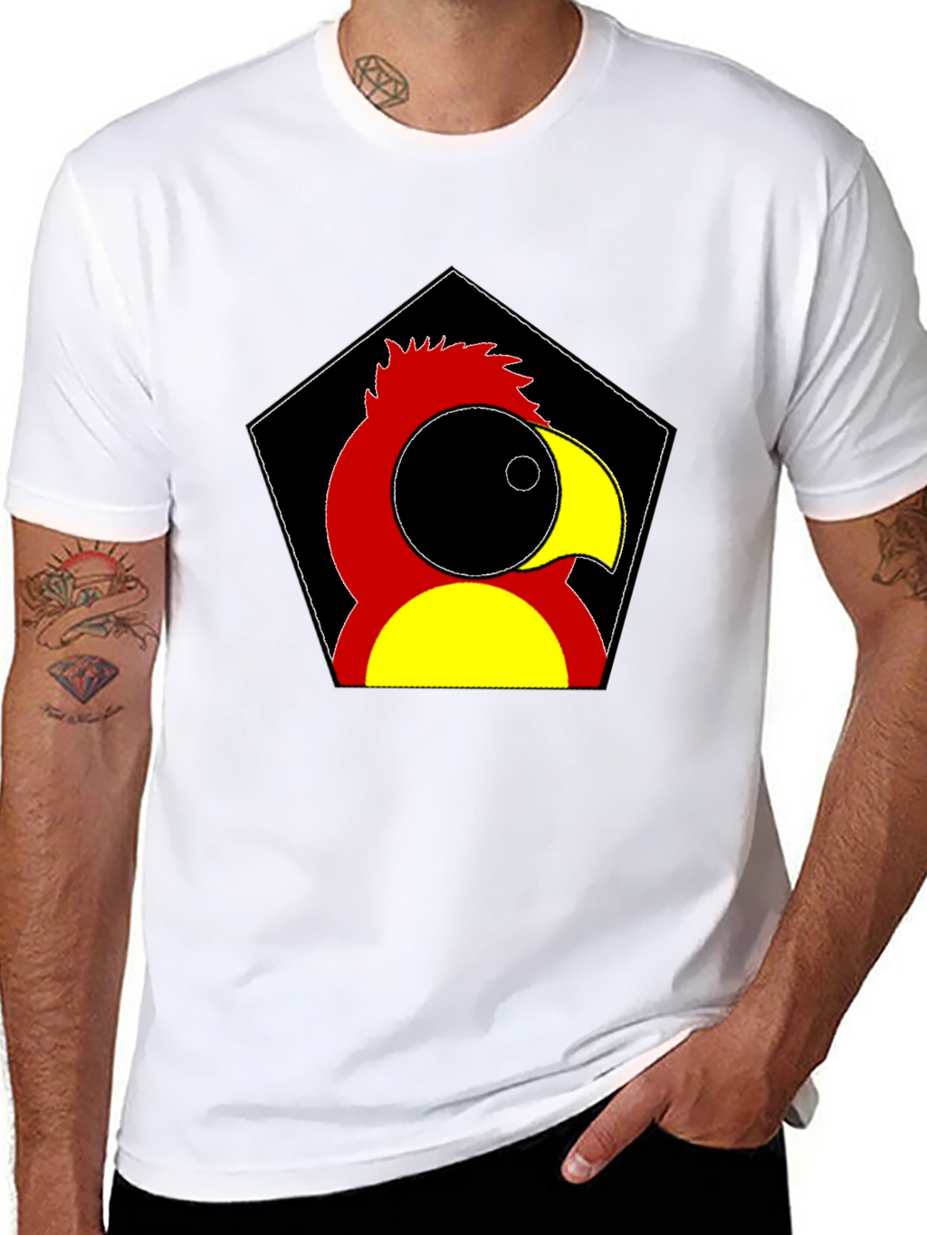 Bold Parrot Graphic Tee