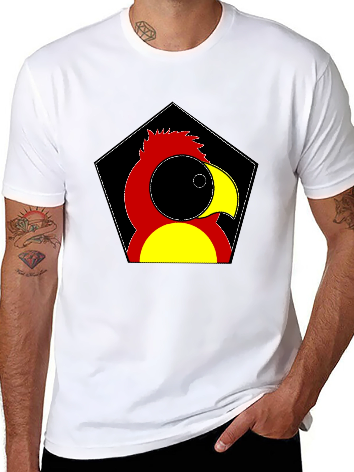 Bold Parrot Graphic Tee