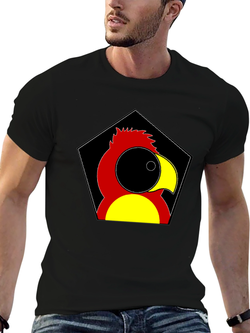 Bold Parrot Graphic Tee