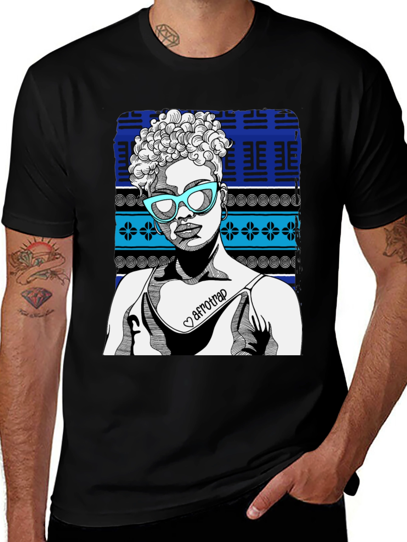 Afrotrap T-Shirt: Stylish Graphic Tee for Music Lovers