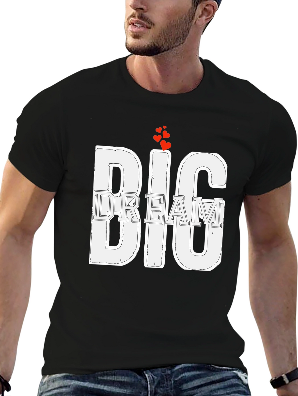 Big Dream Graphic Tee - Motivational Design