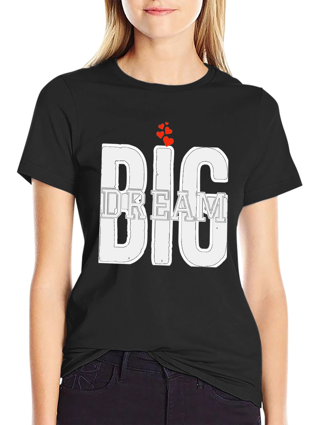 Big Dream Graphic Tee - Motivational Design