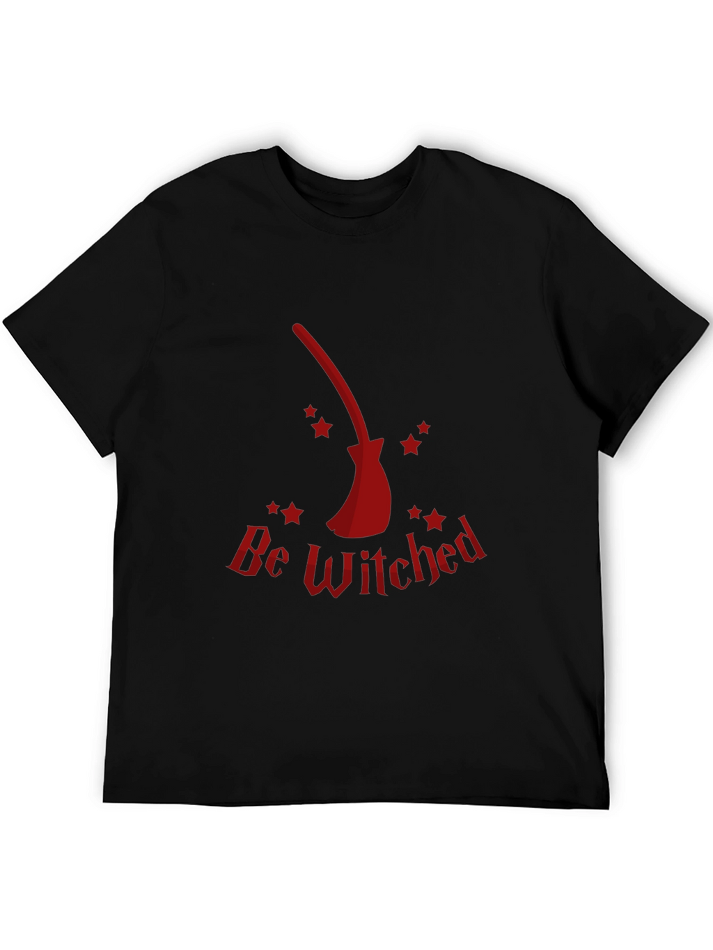 Be Witched Broomstick Graphic Tee - Halloween