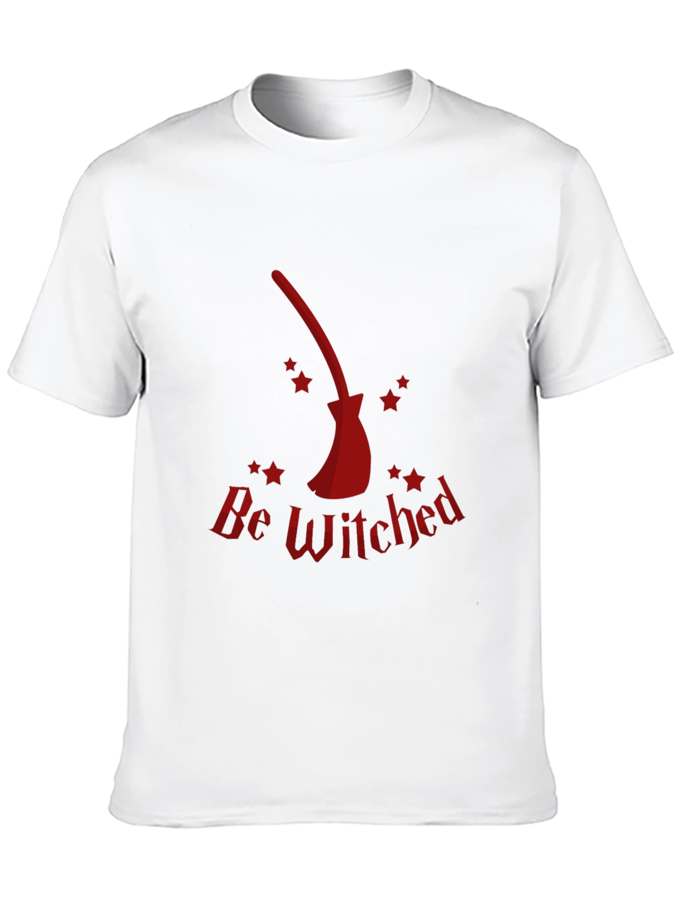 Be Witched Broomstick Graphic Tee - Halloween