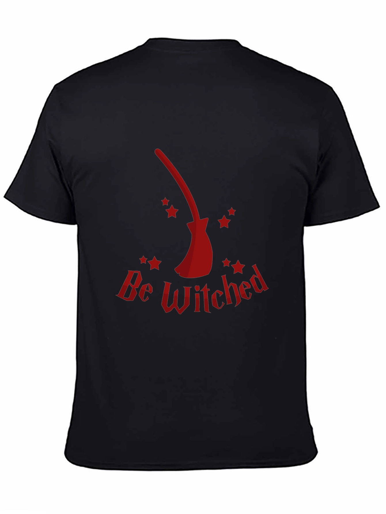 Be Witched Broomstick Graphic Tee - Halloween