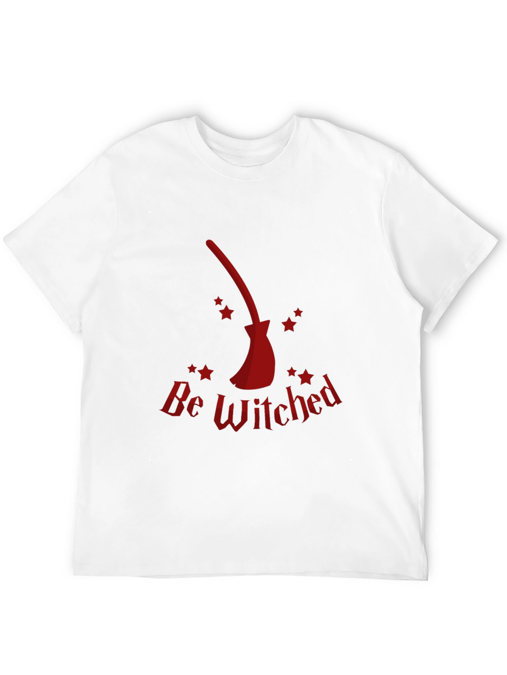 Be Witched Broomstick Graphic Tee - Halloween
