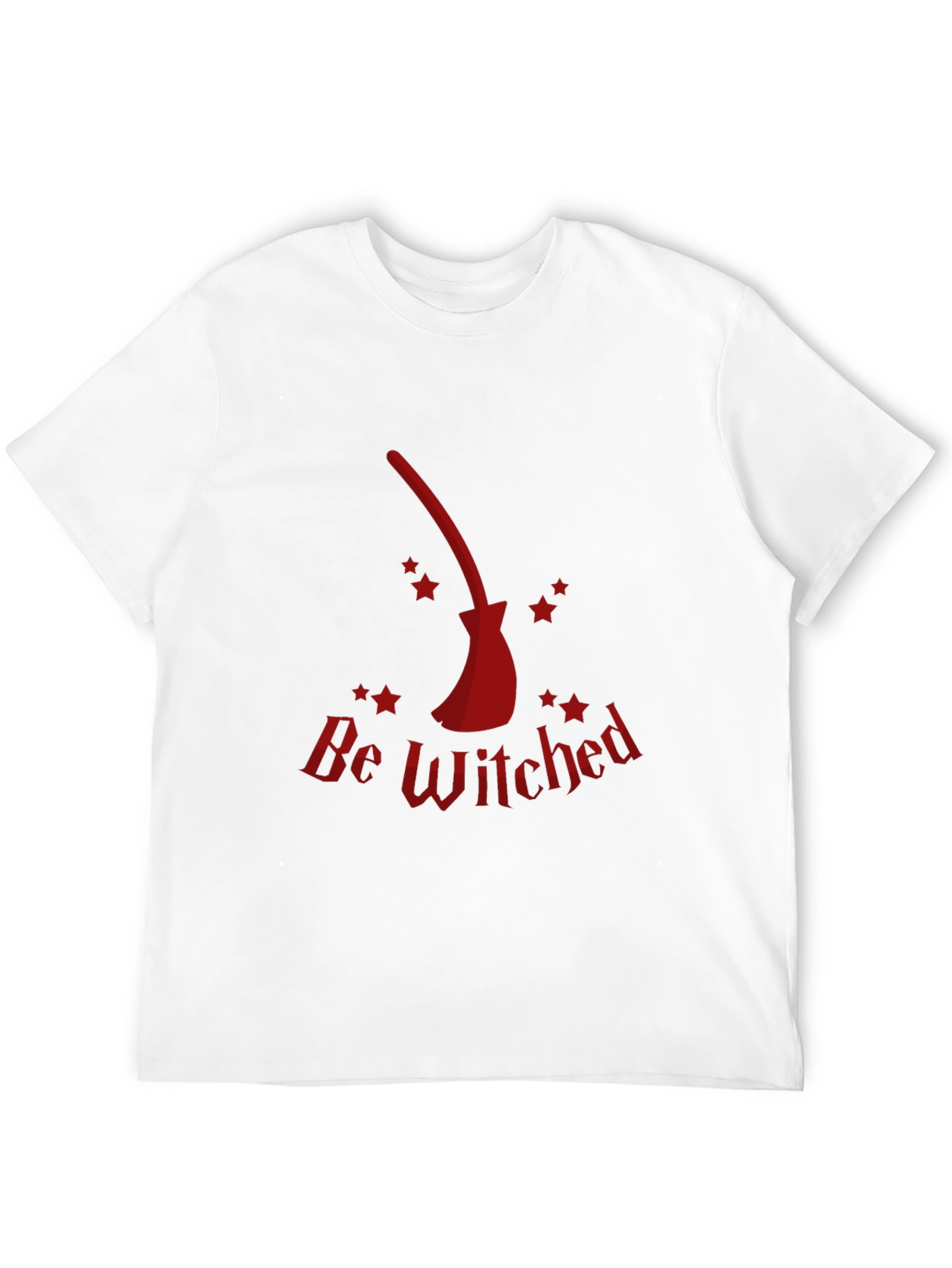 Be Witched Broomstick Graphic Tee - Halloween
