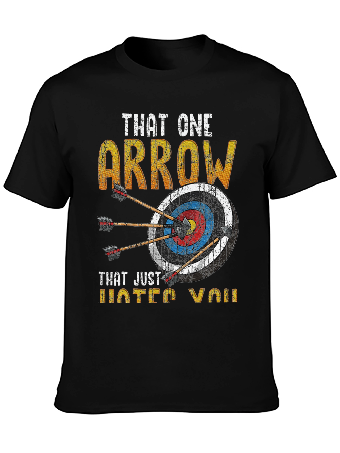 Archery Arrow Target Novelty Graphic Tee
