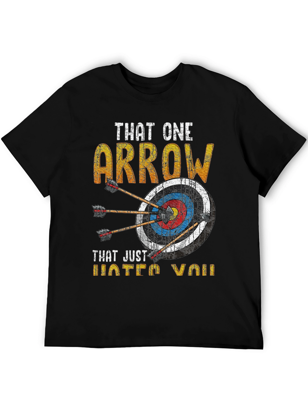 Archery Arrow Target Novelty Graphic Tee