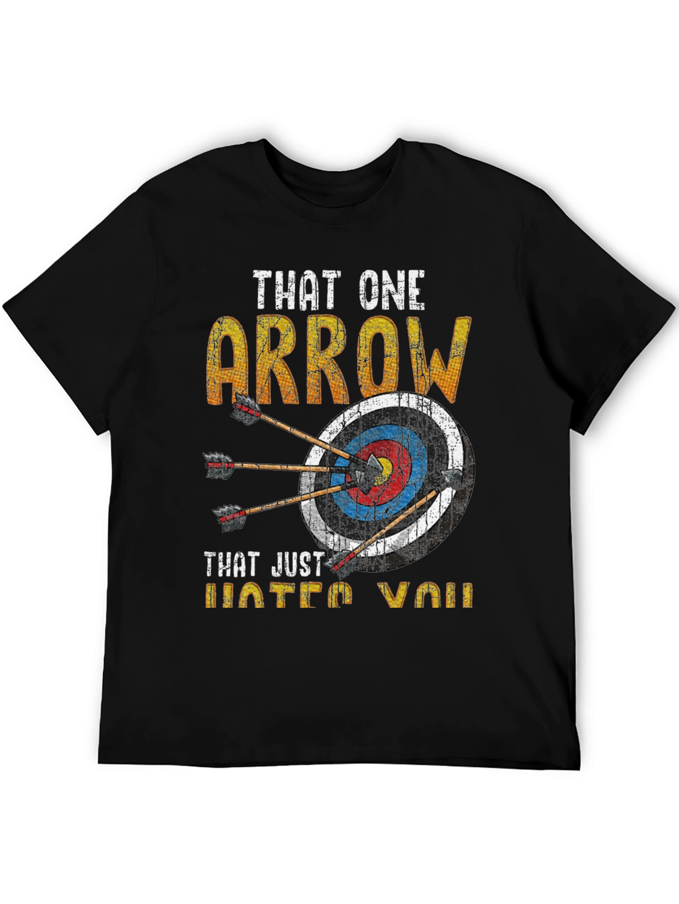 Archery Arrow Target Novelty Graphic Tee