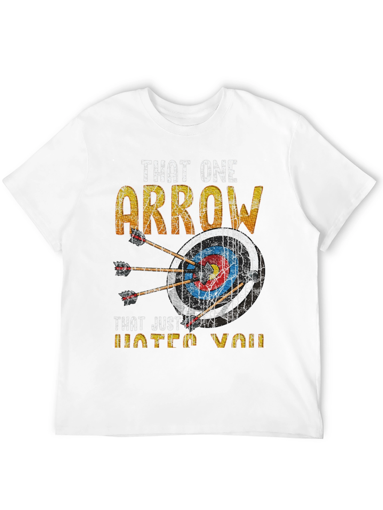 Archery Arrow Target Novelty Graphic Tee