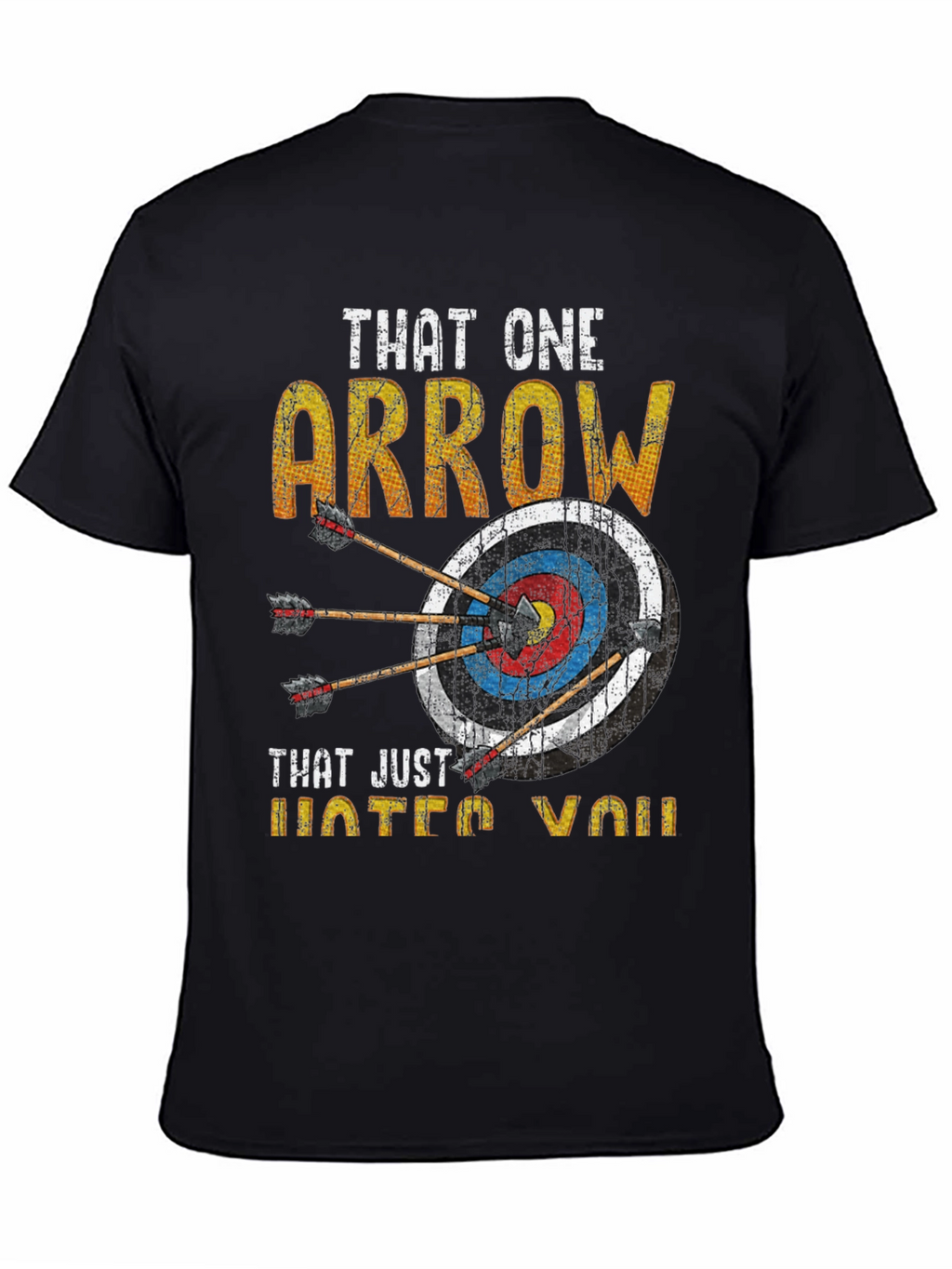 Archery Arrow Target Novelty Graphic Tee