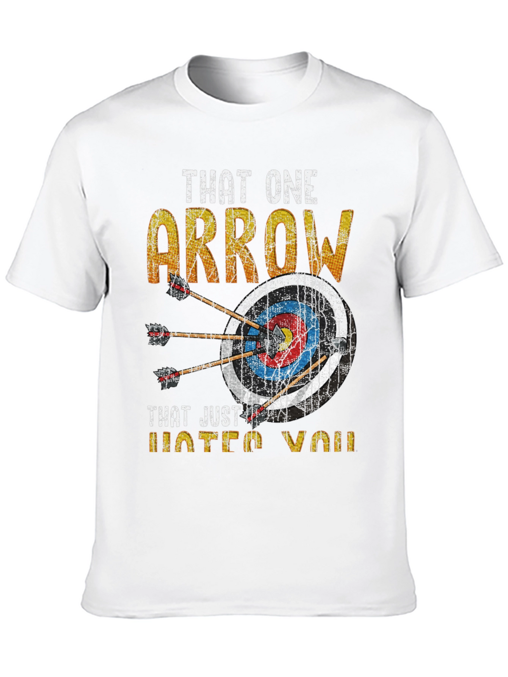 Archery Arrow Target Novelty Graphic Tee