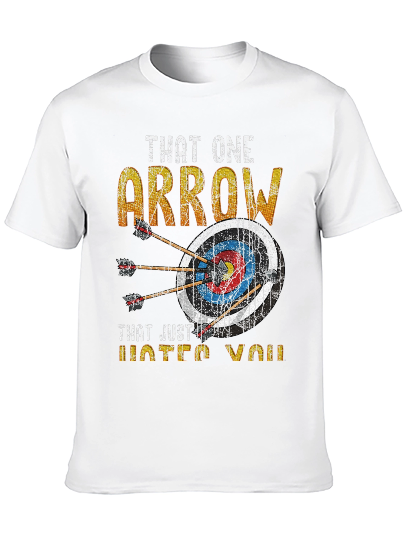 Archery Arrow Target Novelty Graphic Tee