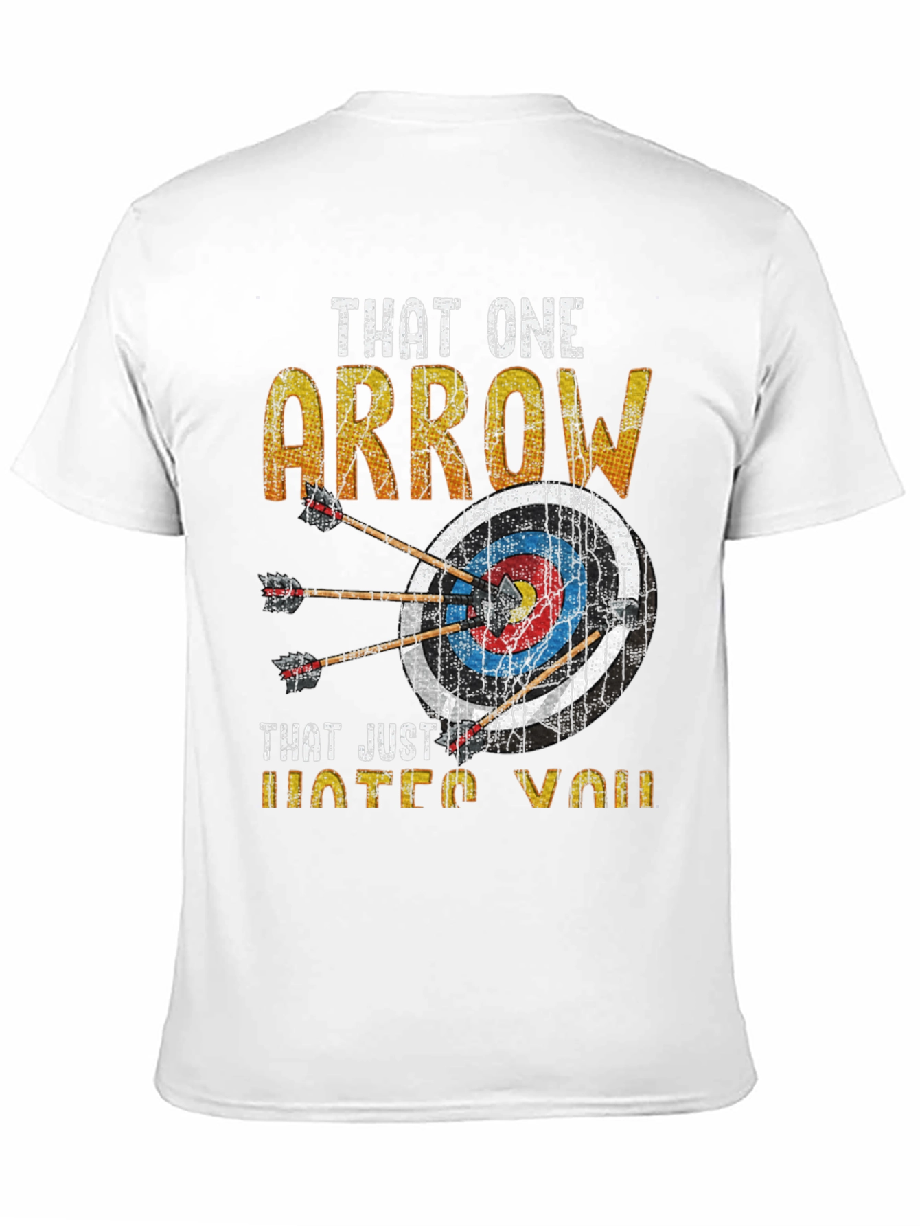 Archery Arrow Target Novelty Graphic Tee