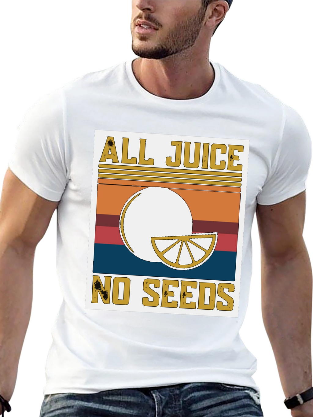 All Juice No Seeds Graphic T-Shirt