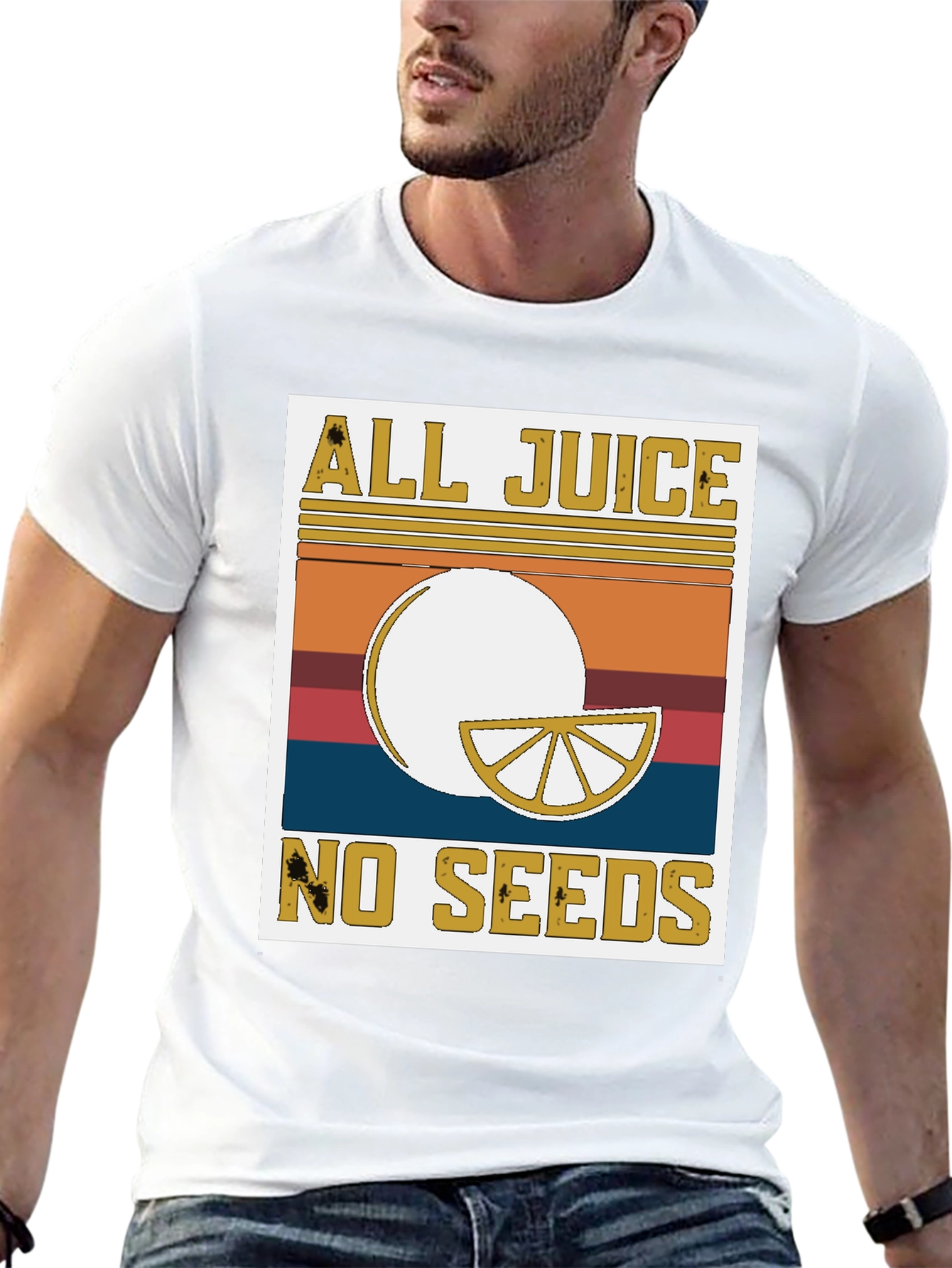 All Juice No Seeds Graphic T-Shirt