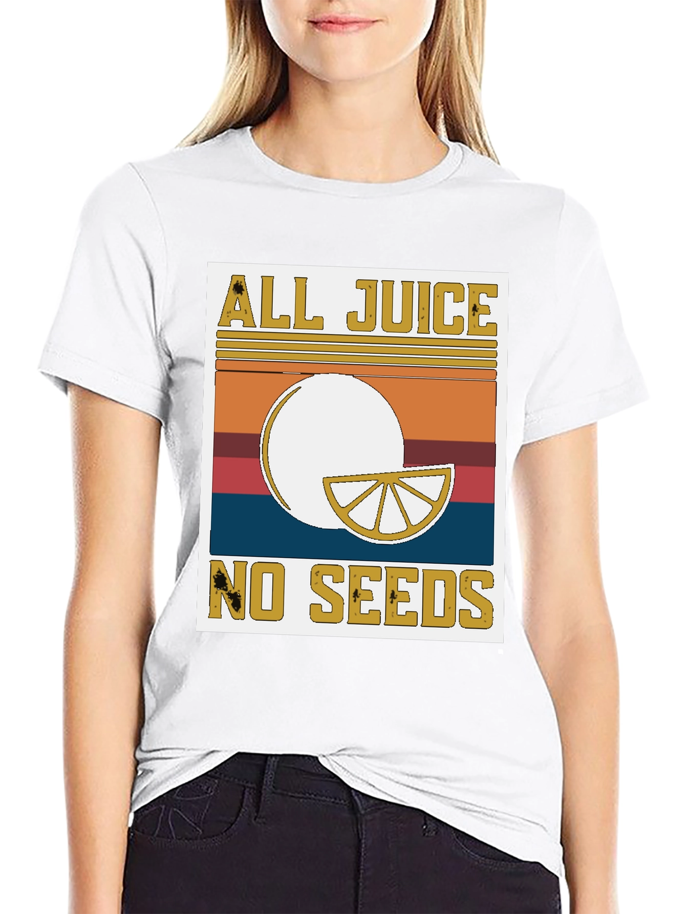 All Juice No Seeds Graphic T-Shirt