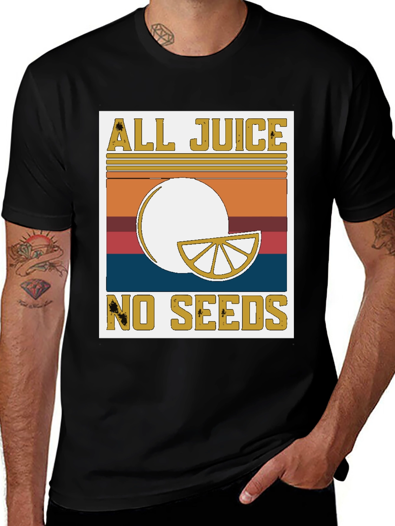 All Juice No Seeds Graphic T-Shirt