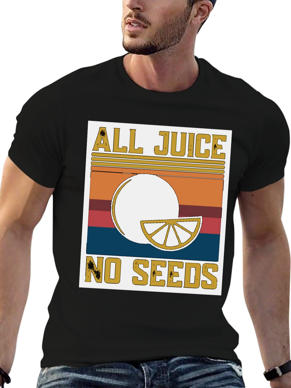 All Juice No Seeds Graphic T-Shirt