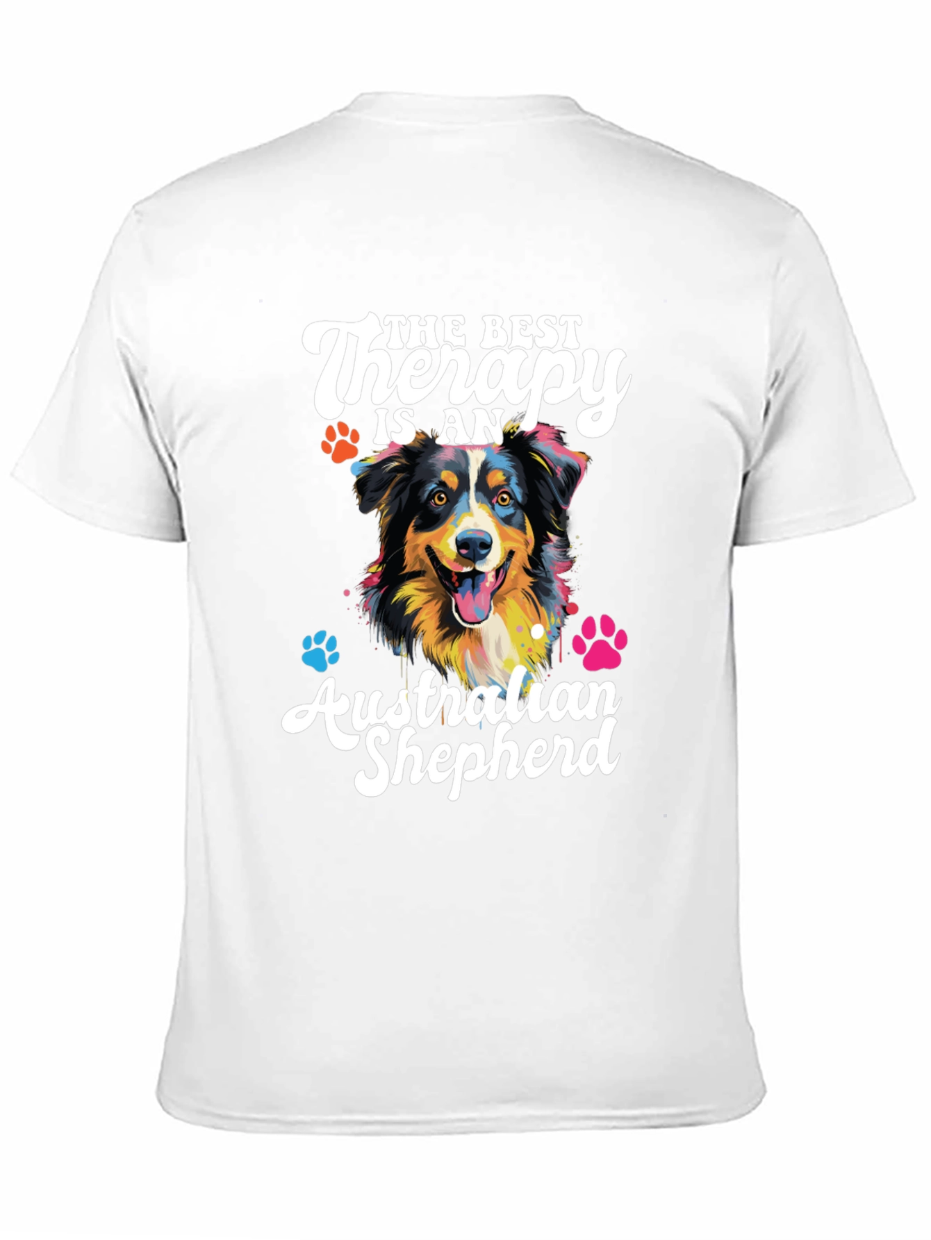 Australian Shepherd Therapy Dog T-Shirt