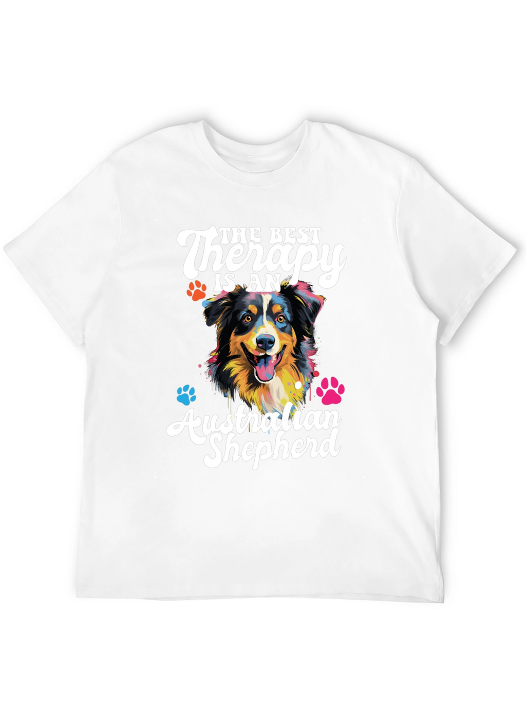 Australian Shepherd Therapy Dog T-Shirt