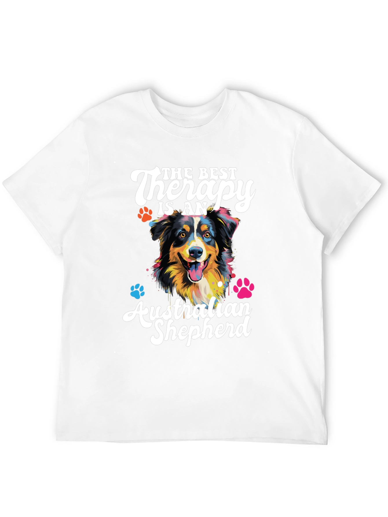 Australian Shepherd Therapy Dog T-Shirt