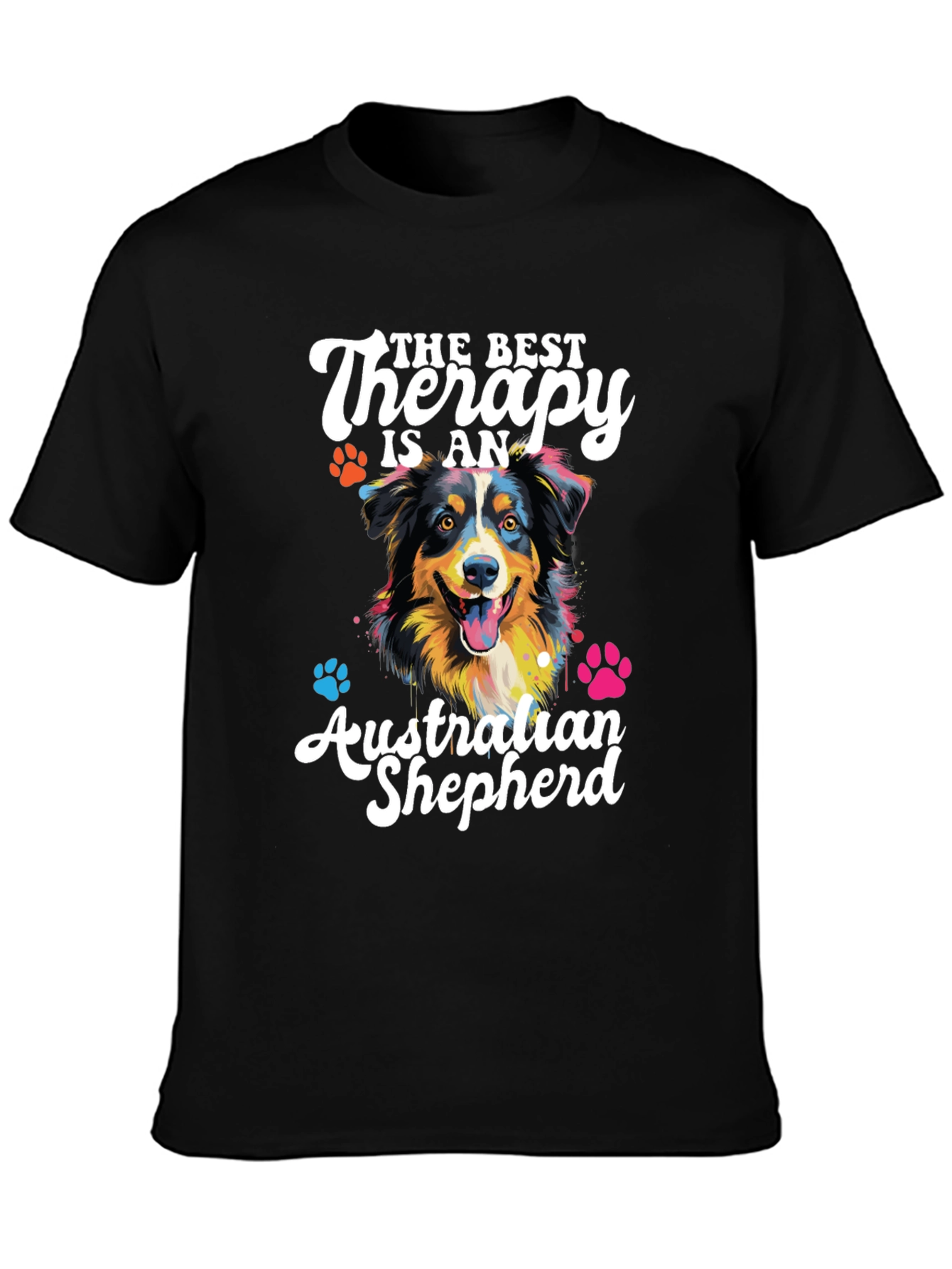Australian Shepherd Therapy Dog T-Shirt