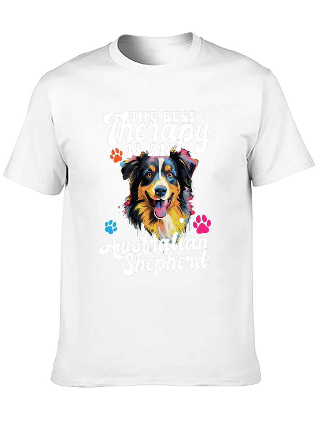 Australian Shepherd Therapy Dog T-Shirt