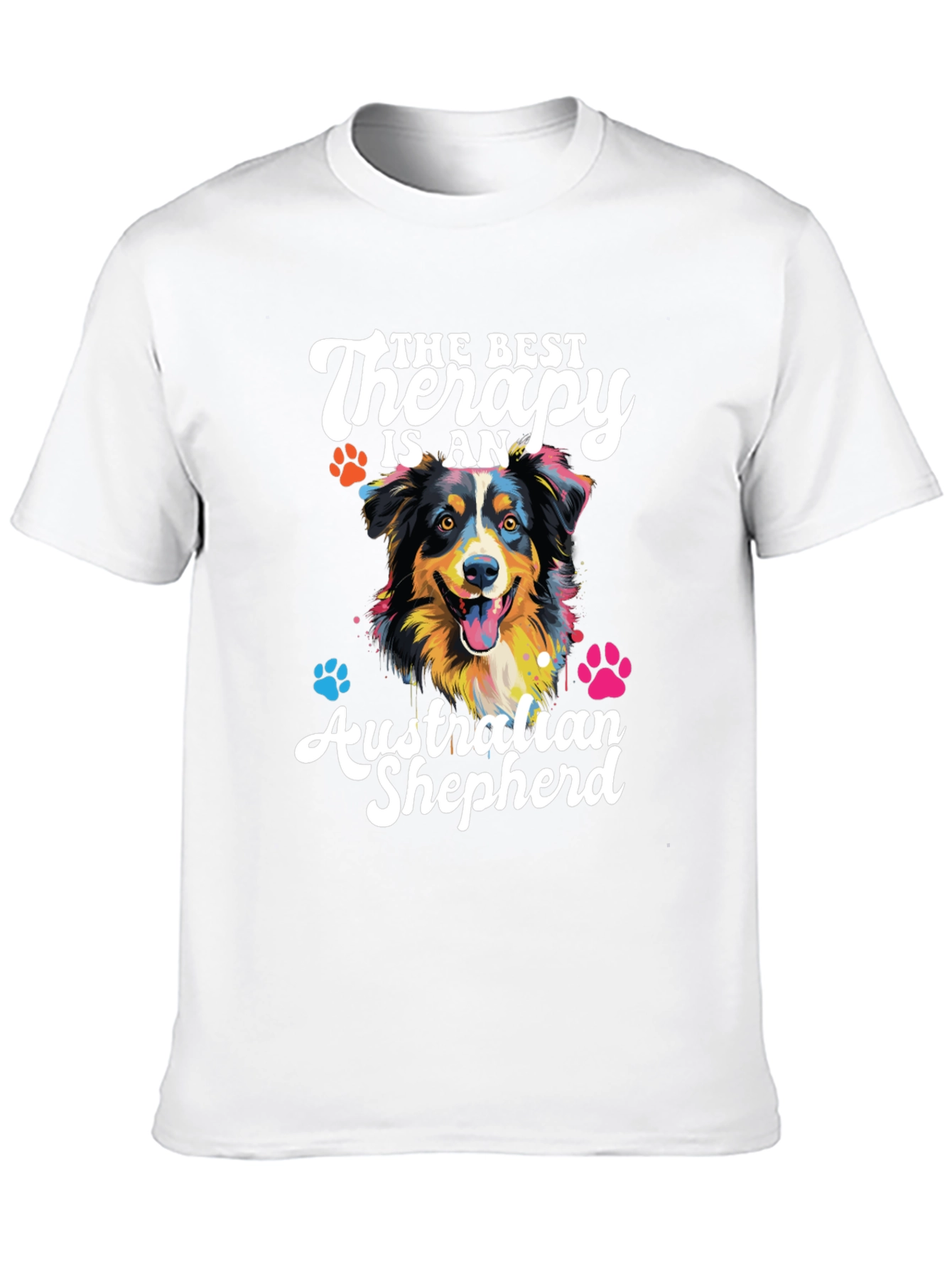 Australian Shepherd Therapy Dog T-Shirt