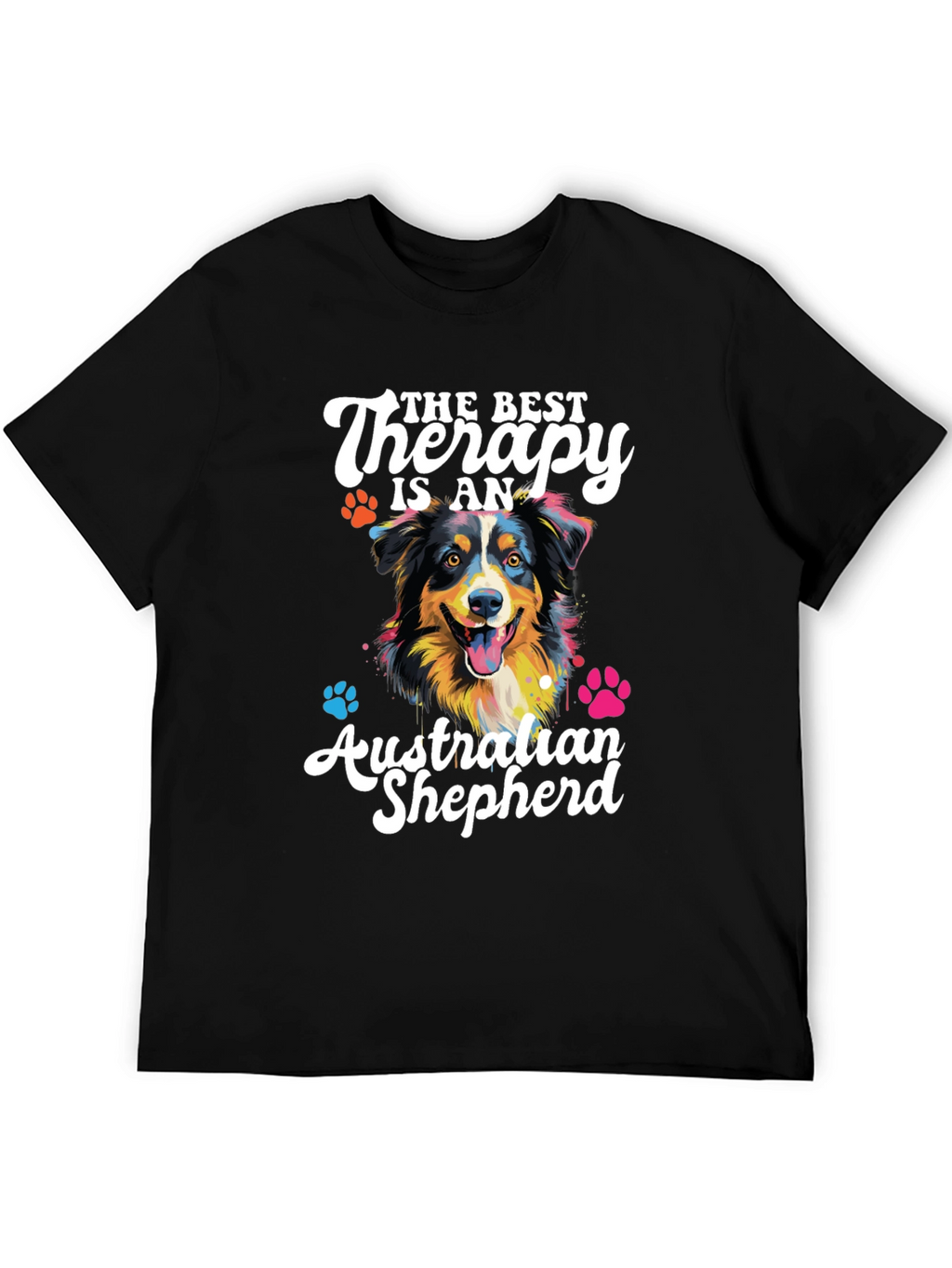 Australian Shepherd Therapy Dog T-Shirt