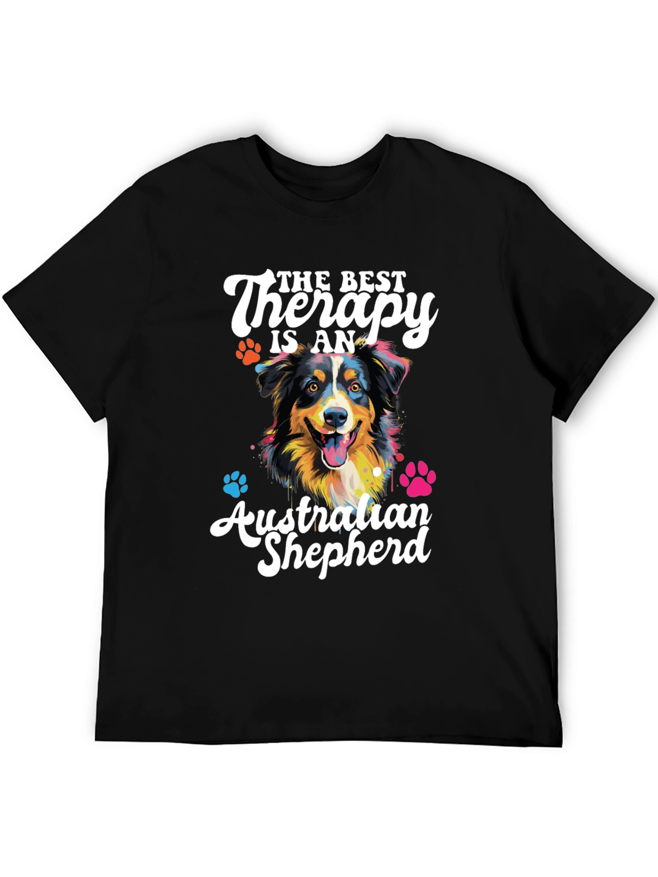 Australian Shepherd Therapy Dog T-Shirt