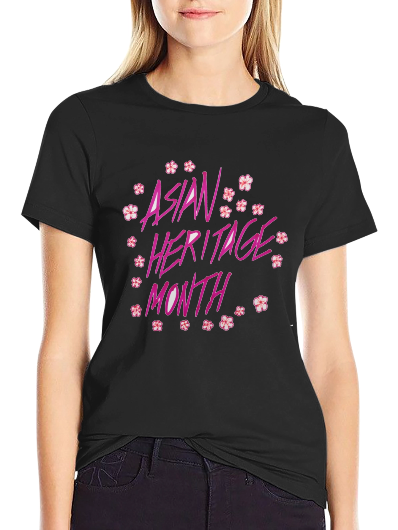 Asian Heritage Month Black Tee