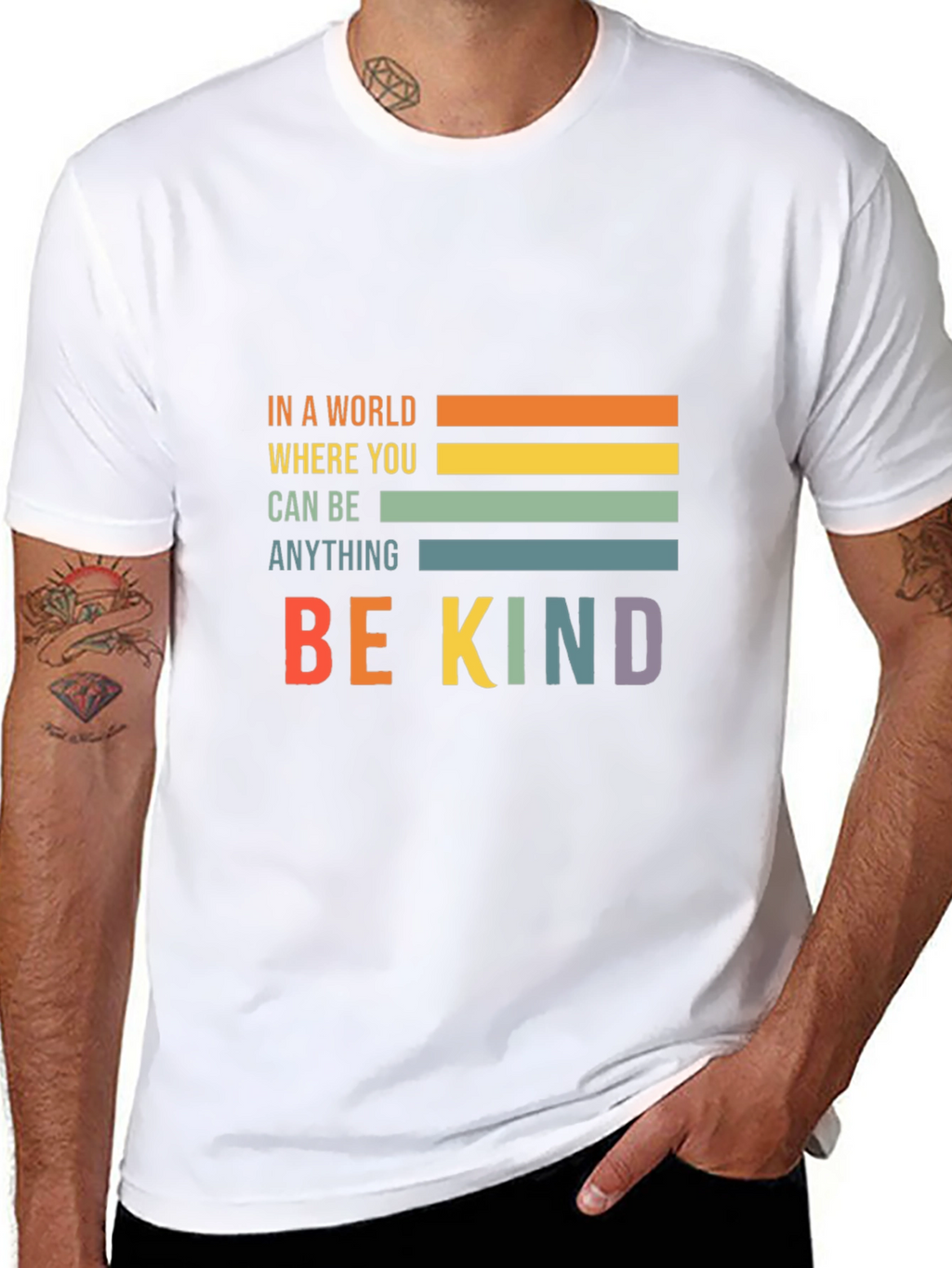 Be Kind Graphic Tee - Inspirational T-Shirt