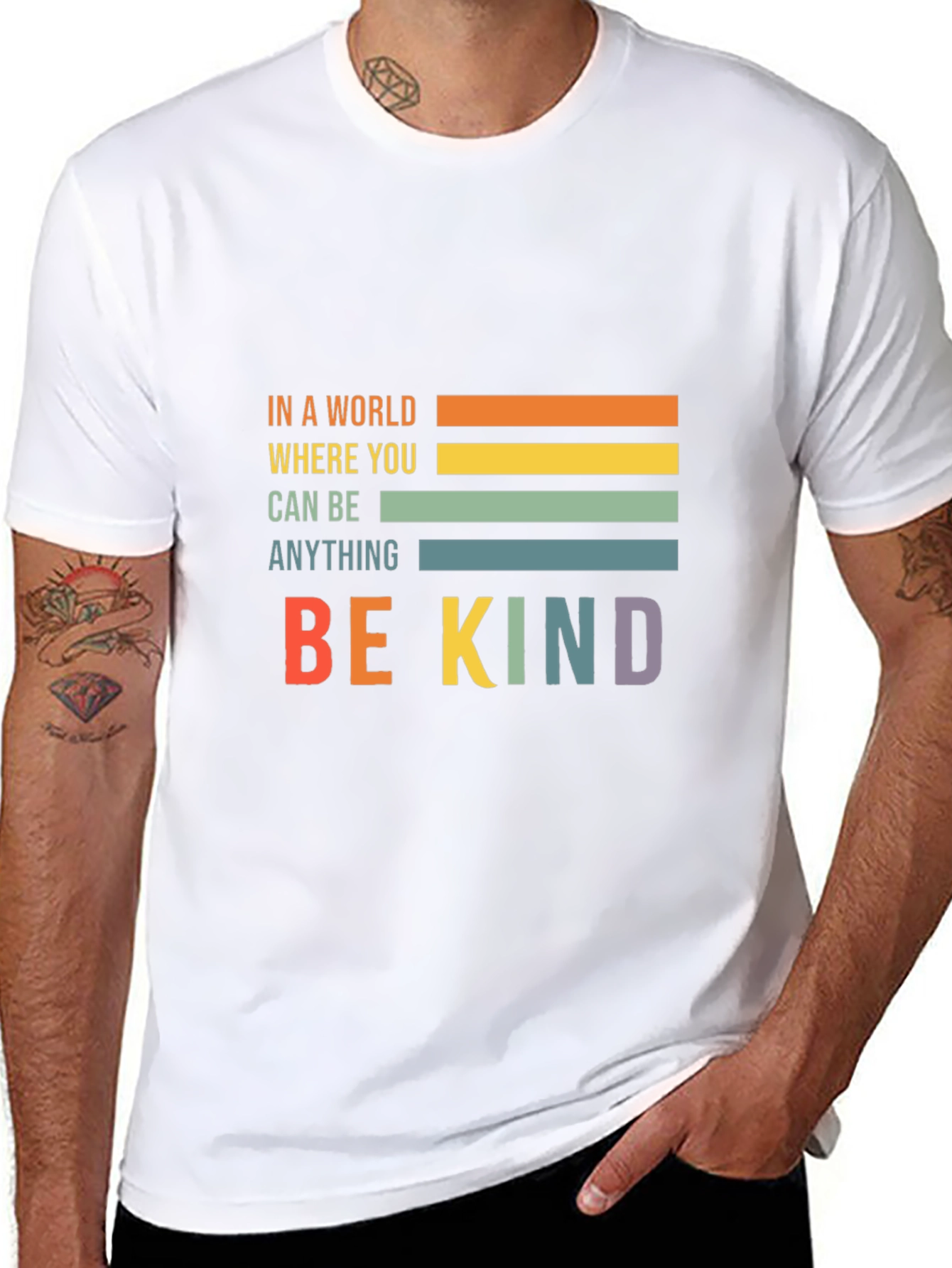 Be Kind Graphic Tee - Inspirational T-Shirt