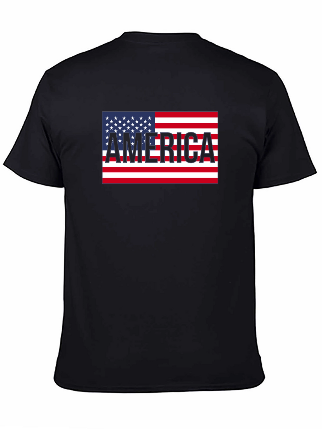 America Flag Graphic Tee Patriotic USA