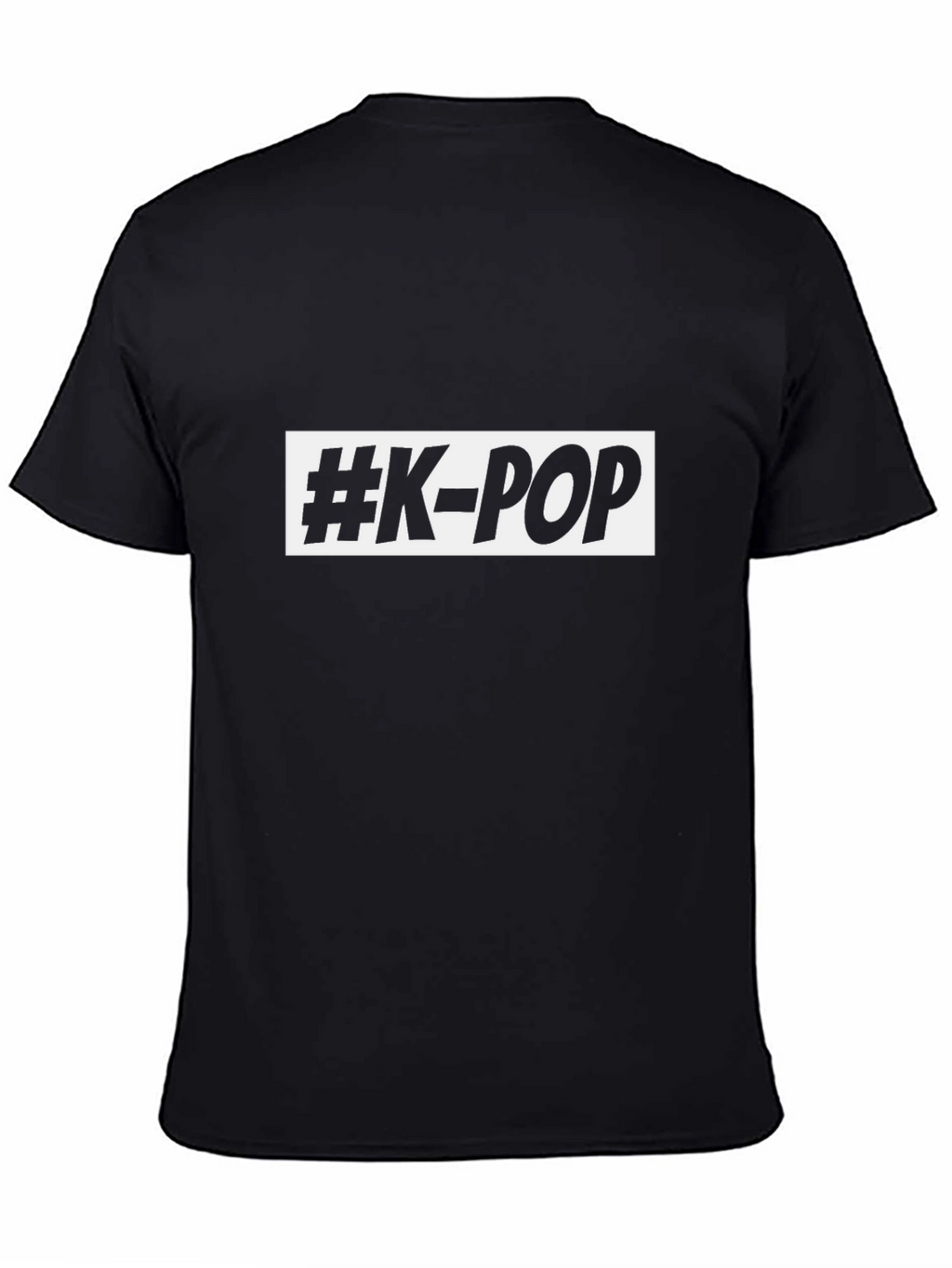 #K-POP Graphic Tee - Black Unisex T-Shirt