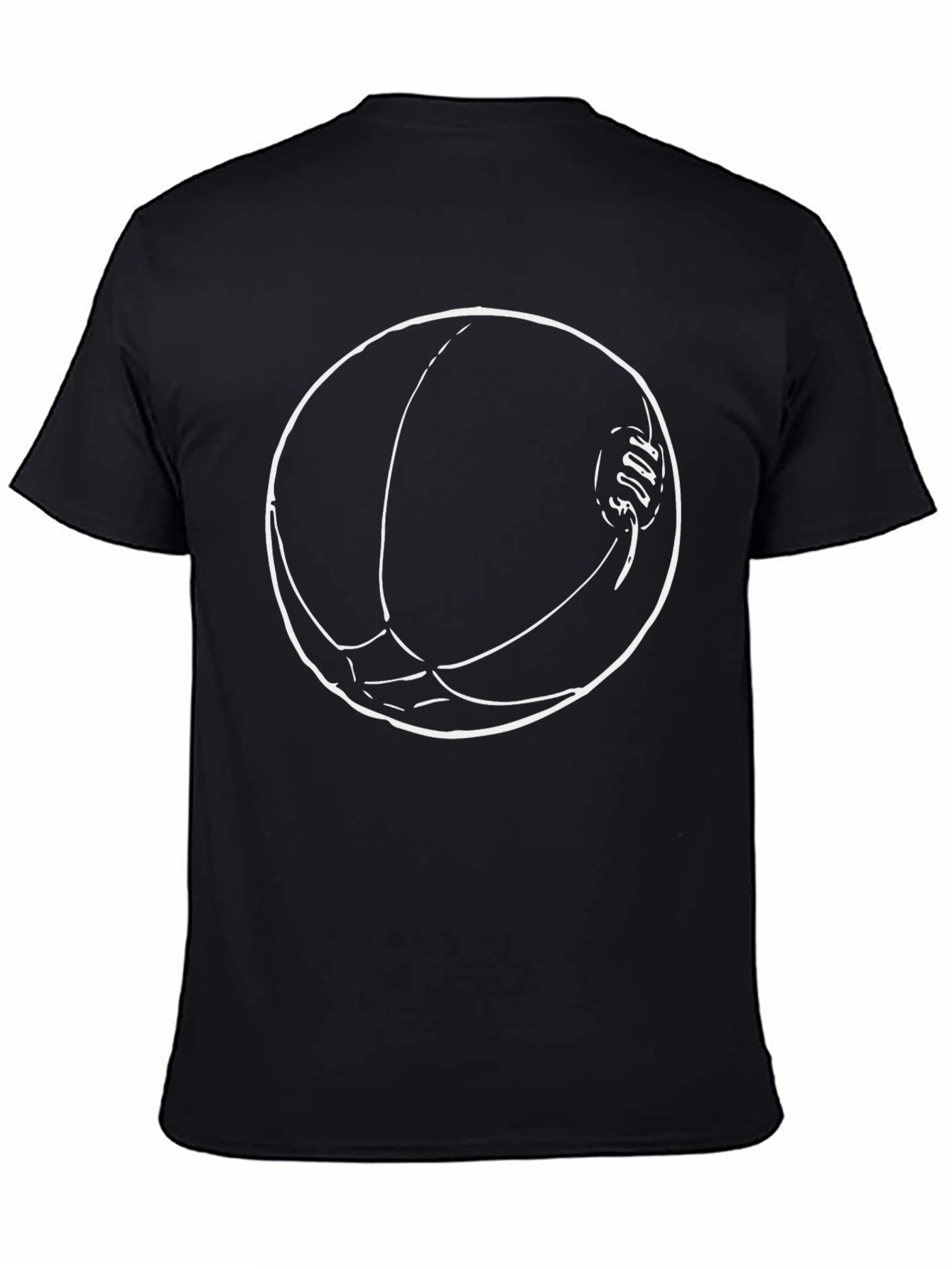 Basketball Graphic Tee - Classic Black
