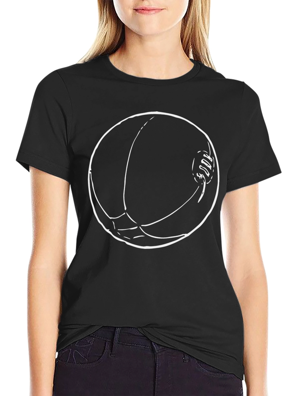 Basketball Graphic Tee - Classic Black