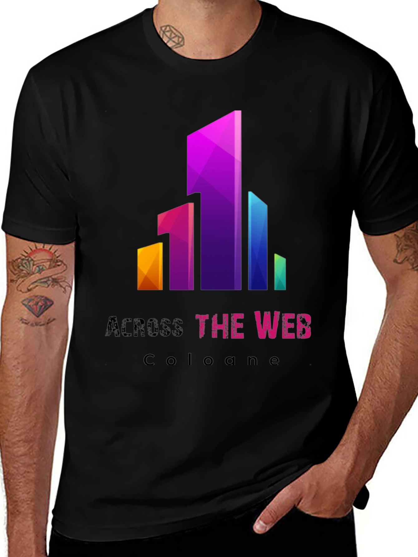 Across the Web Cologne T-Shirt