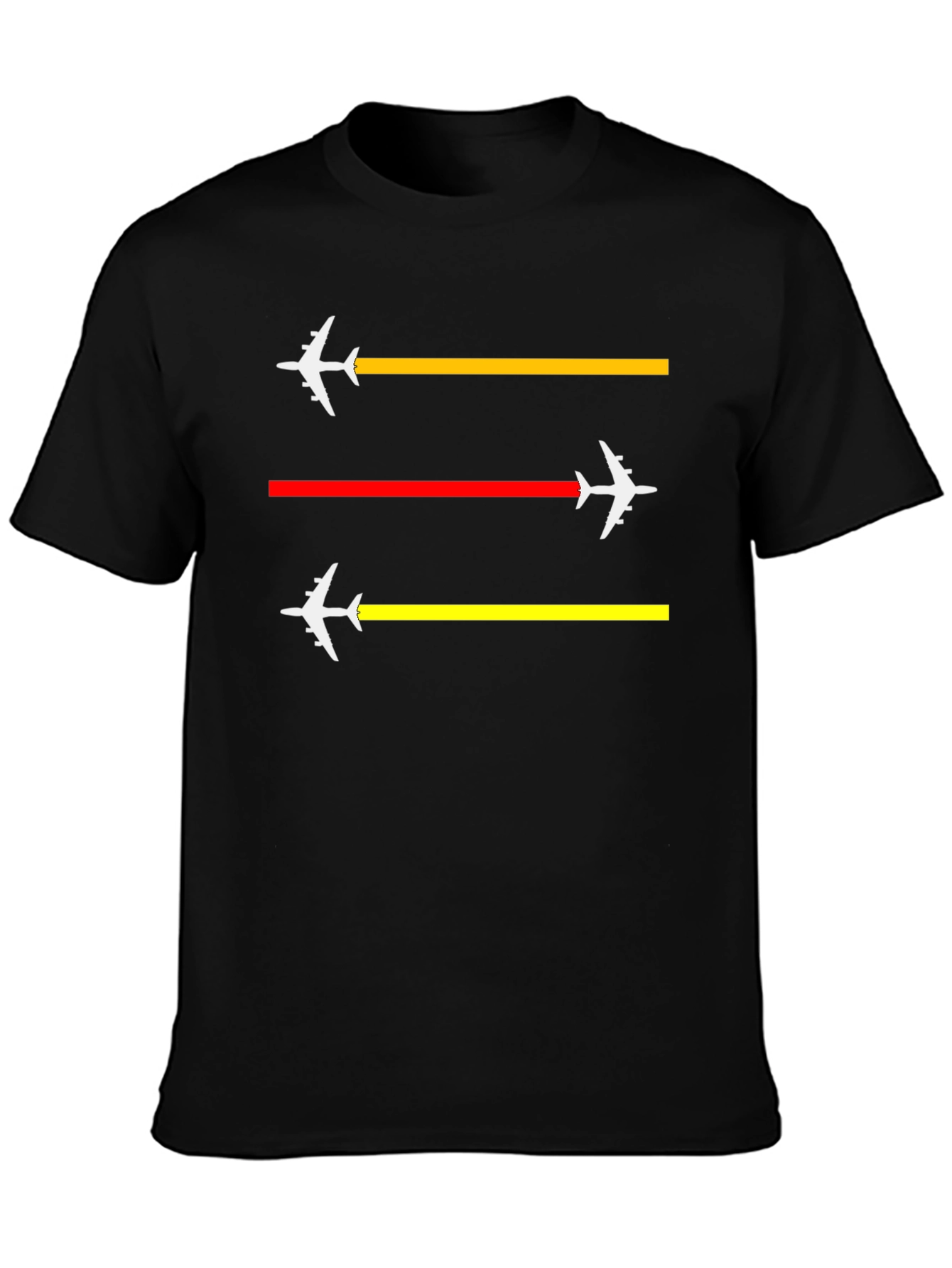 Airplane Trail T-Shirt - Aviation Lover Tee