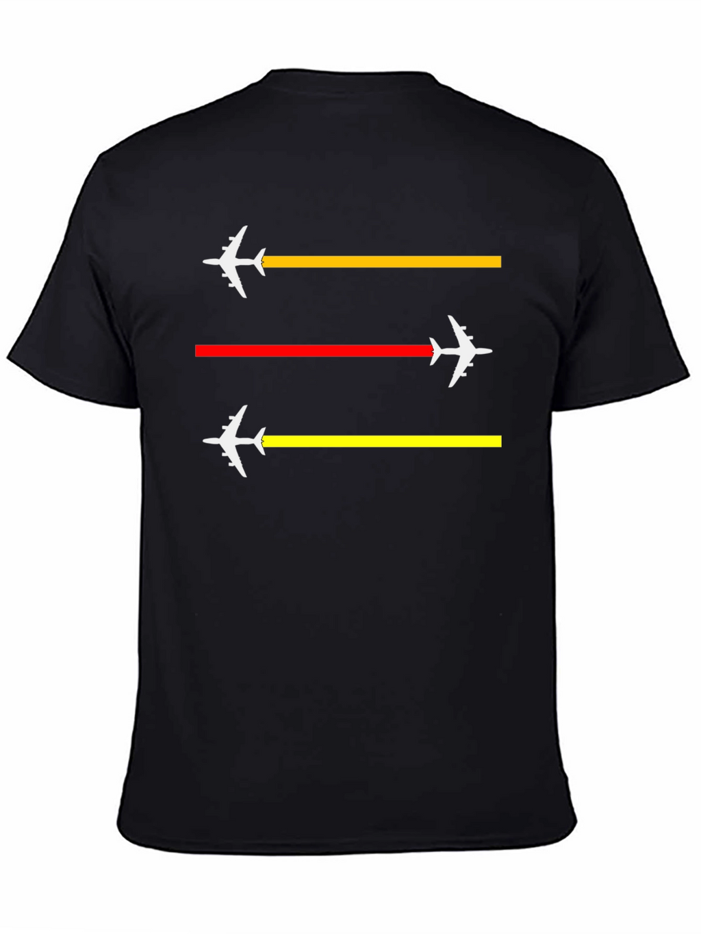 Airplane Trail T-Shirt - Aviation Lover Tee