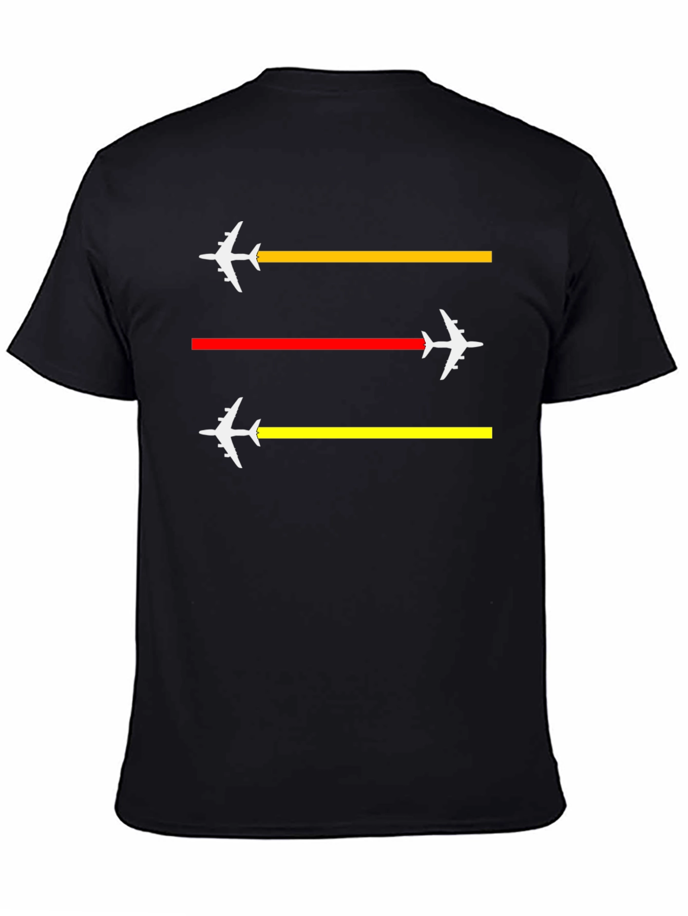 Airplane Trail T-Shirt - Aviation Lover Tee