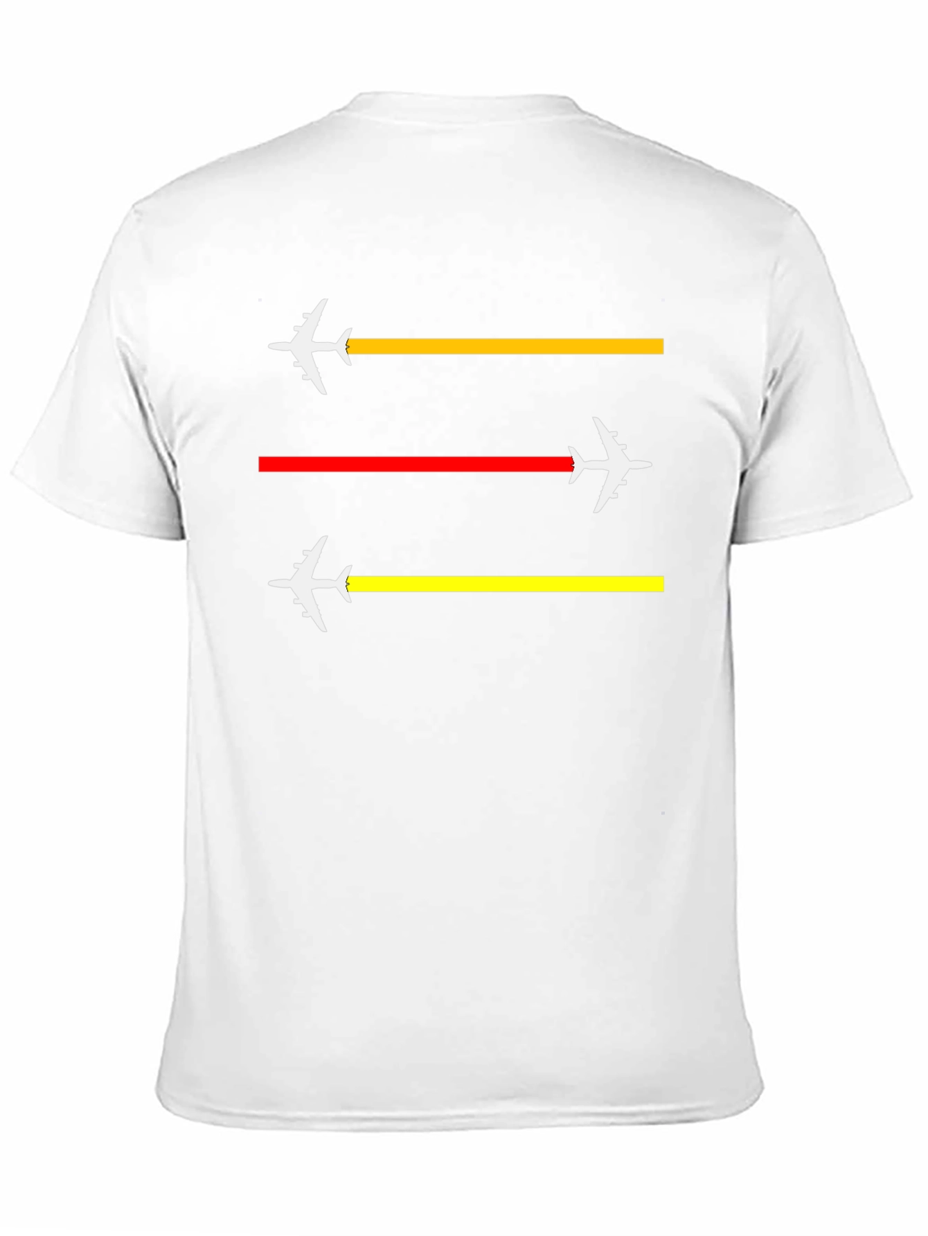Airplane Trail T-Shirt - Aviation Lover Tee