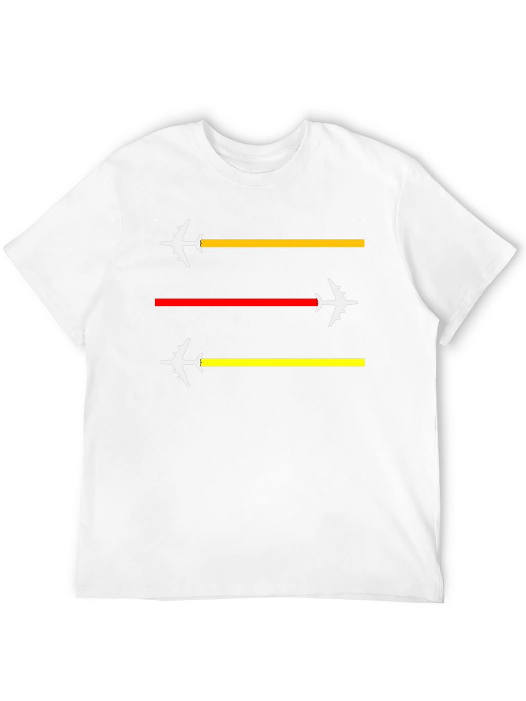 Airplane Trail T-Shirt - Aviation Lover Tee