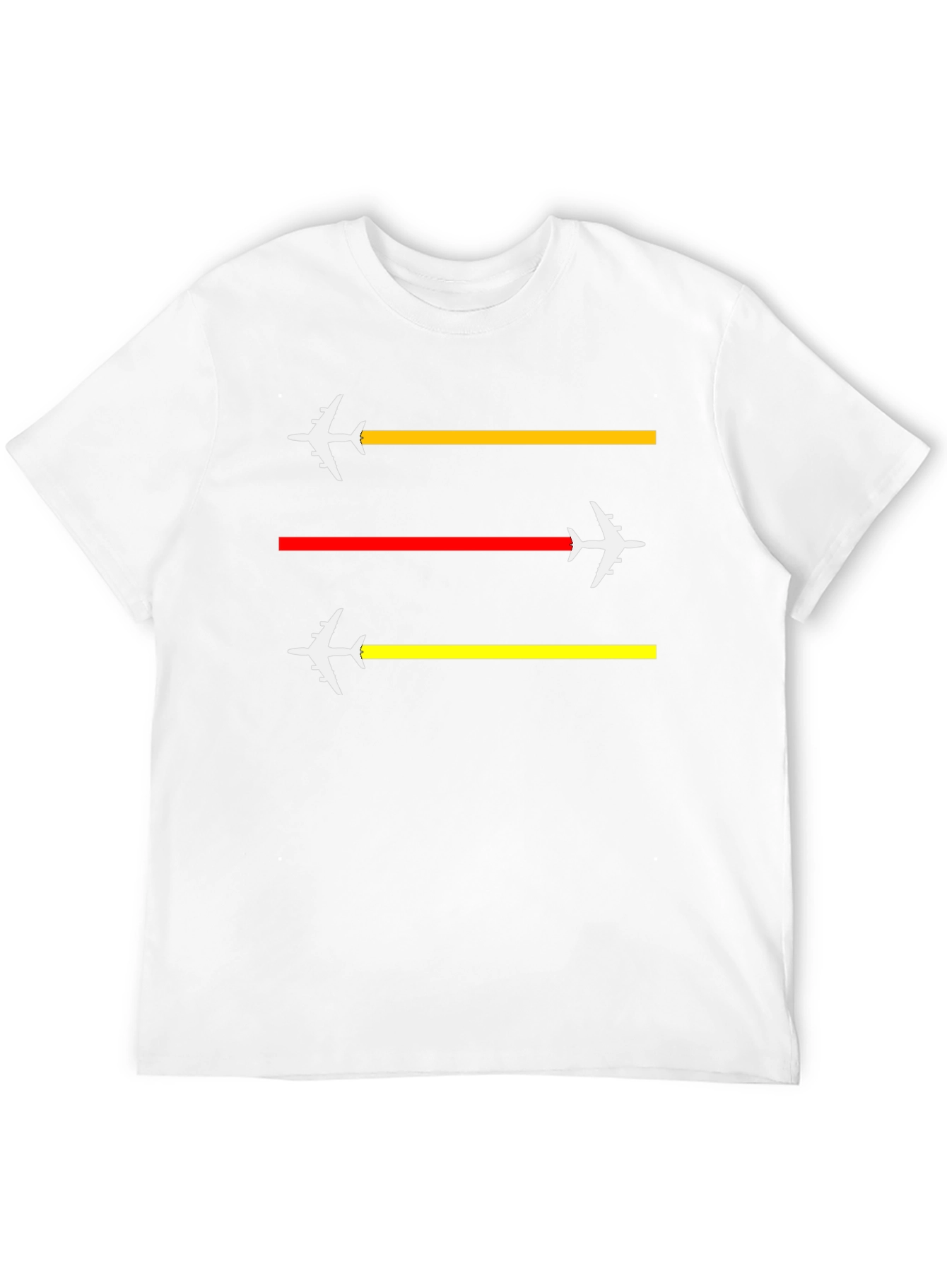 Airplane Trail T-Shirt - Aviation Lover Tee