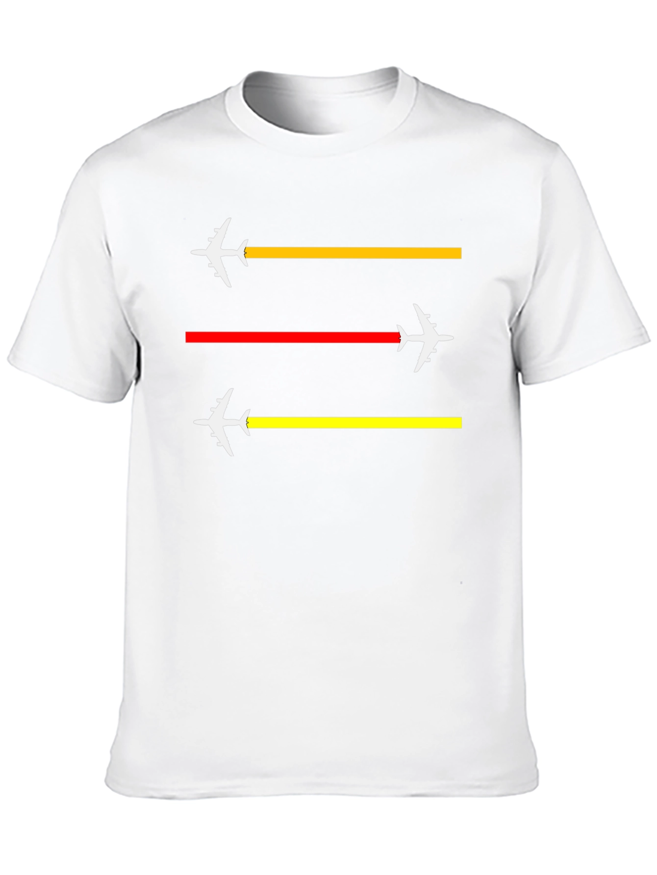 Airplane Trail T-Shirt - Aviation Lover Tee